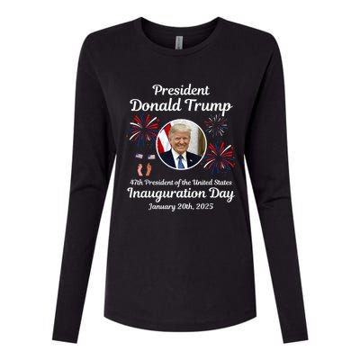 Donald Trump Inauguration Day 2025 Womens Cotton Relaxed Long Sleeve T-Shirt