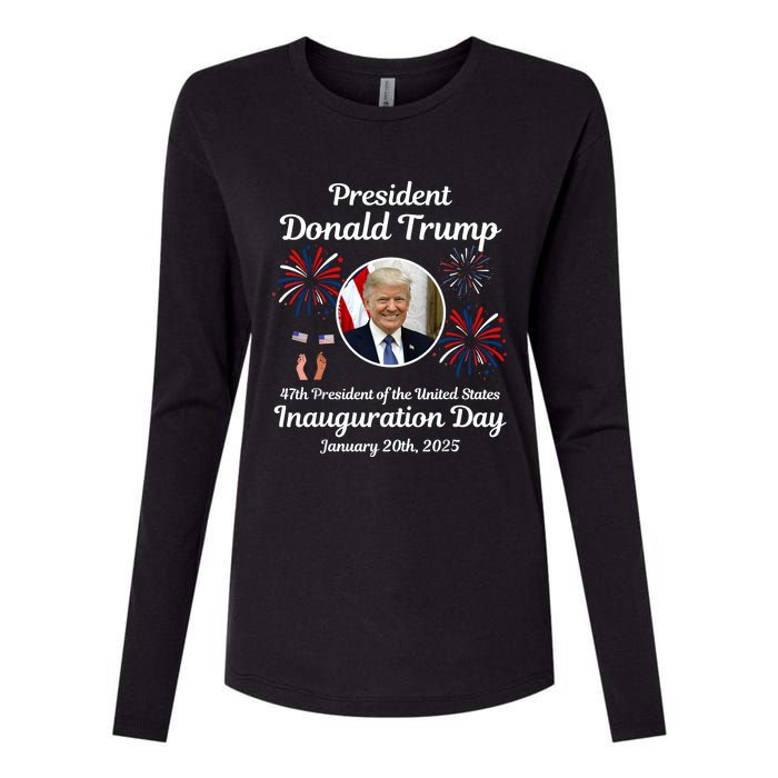 Donald Trump Inauguration Day 2025 Womens Cotton Relaxed Long Sleeve T-Shirt