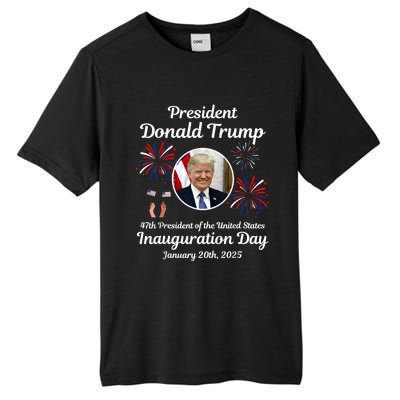 Donald Trump Inauguration Day 2025 Tall Fusion ChromaSoft Performance T-Shirt