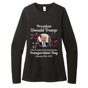 Donald Trump Inauguration Day 2025 Womens CVC Long Sleeve Shirt