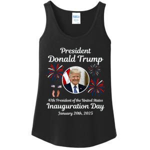 Donald Trump Inauguration Day 2025 Ladies Essential Tank