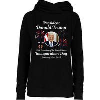 Donald Trump Inauguration Day 2025 Womens Funnel Neck Pullover Hood