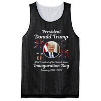 Donald Trump Inauguration Day 2025 Mesh Reversible Basketball Jersey Tank