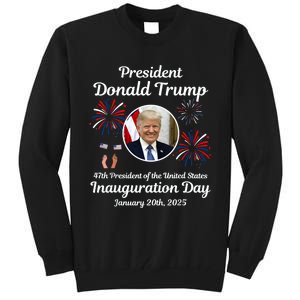 Donald Trump Inauguration Day 2025 Tall Sweatshirt