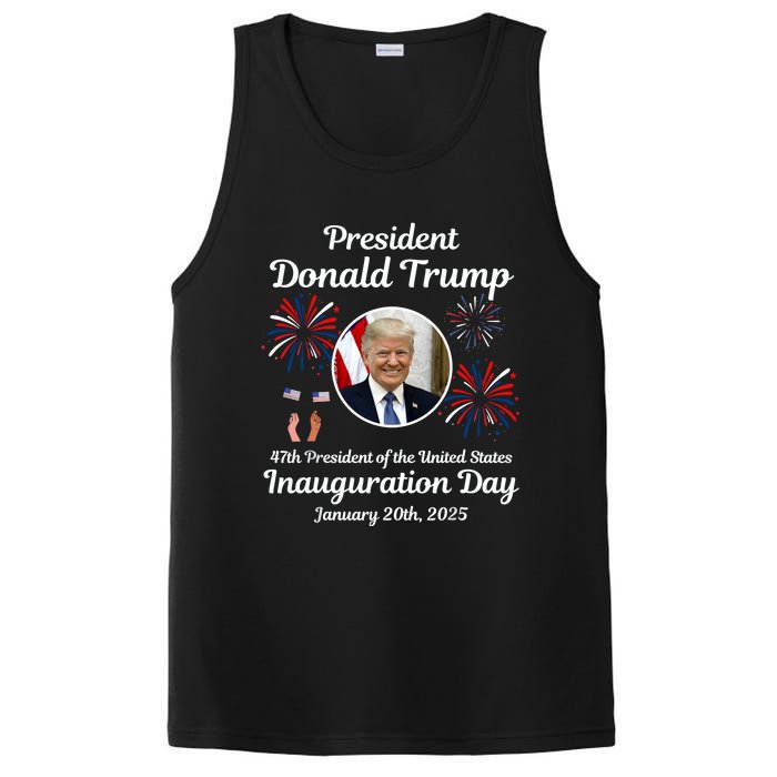 Donald Trump Inauguration Day 2025 PosiCharge Competitor Tank