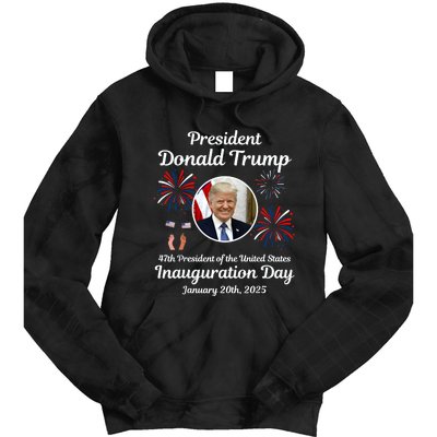 Donald Trump Inauguration Day 2025 Tie Dye Hoodie