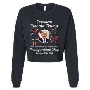 Donald Trump Inauguration Day 2025 Cropped Pullover Crew