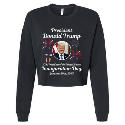 Donald Trump Inauguration Day 2025 Cropped Pullover Crew