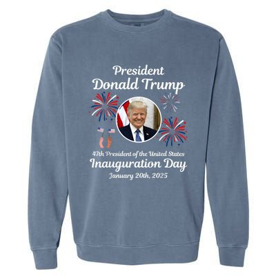 Donald Trump Inauguration Day 2025 Garment-Dyed Sweatshirt