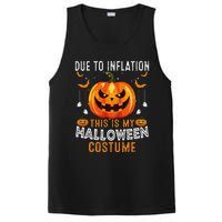 Due To Inflation This Is My Halloween Costume Funny Pumpkins PosiCharge Competitor Tank