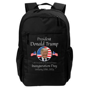 Donald Trump Inauguration Day 2025 47th Usa President Daily Commute Backpack