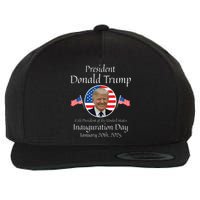 Donald Trump Inauguration Day 2025 47th Usa President Wool Snapback Cap