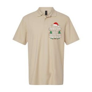 Due To Inflation This Is My Ugly Sweater For Christmas Softstyle Adult Sport Polo