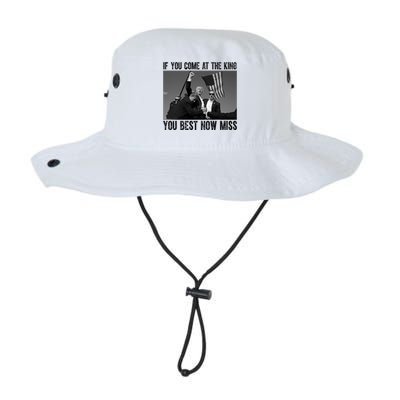 Donald Trump If You Come At The King You Best Not Miss Legacy Cool Fit Booney Bucket Hat