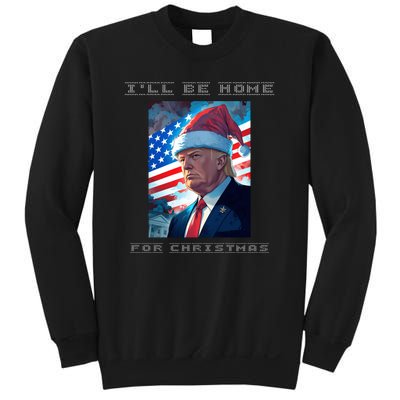 Donald Trump Ill Be Home For Christmas Inauguration Sweatshirt