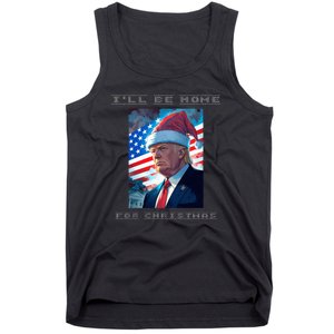 Donald Trump Ill Be Home For Christmas Inauguration Tank Top