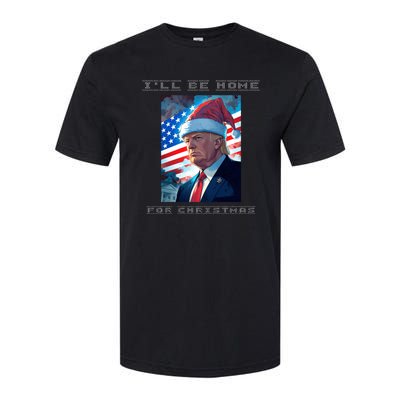 Donald Trump Ill Be Home For Christmas Inauguration Softstyle CVC T-Shirt