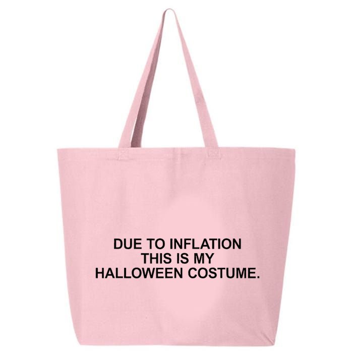 Due To Inflation This Is My Halloween Costume Generic Funny 25L Jumbo Tote