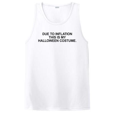 Due To Inflation This Is My Halloween Costume Generic Funny PosiCharge Competitor Tank