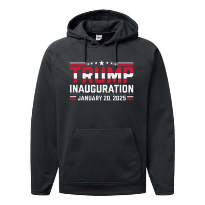 Donald Trump Inauguration Day 2025 Performance Fleece Hoodie