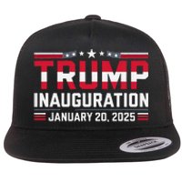 Donald Trump Inauguration Day 2025 Flat Bill Trucker Hat