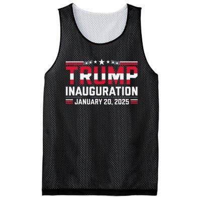 Donald Trump Inauguration Day 2025 Mesh Reversible Basketball Jersey Tank