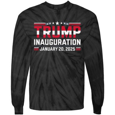 Donald Trump Inauguration Day 2025 Tie-Dye Long Sleeve Shirt