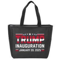 Donald Trump Inauguration Day 2025 Zip Tote Bag