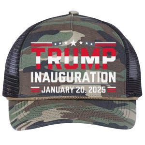 Donald Trump Inauguration Day 2025 Retro Rope Trucker Hat Cap