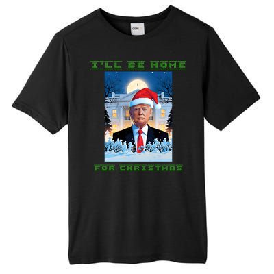 Donald Trump Ill Be Home For Christmas Inauguration Tall Fusion ChromaSoft Performance T-Shirt