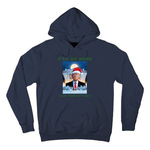 Donald Trump Ill Be Home For Christmas Inauguration Hoodie