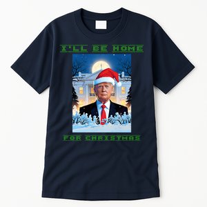 Donald Trump Ill Be Home For Christmas Inauguration Tall T-Shirt