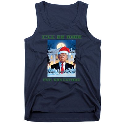 Donald Trump Ill Be Home For Christmas Inauguration Tank Top