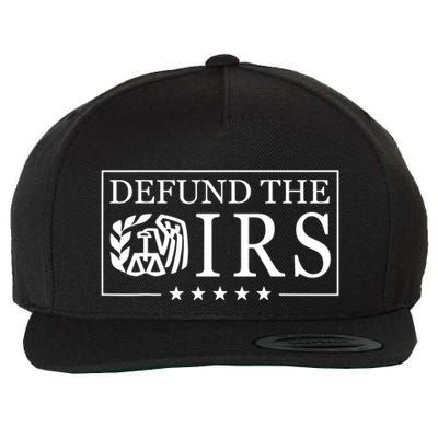 Defund The Irs Wool Snapback Cap