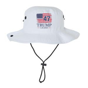 Donald Trump Inauguration Day 2025 47th President 47 Us Flag Legacy Cool Fit Booney Bucket Hat