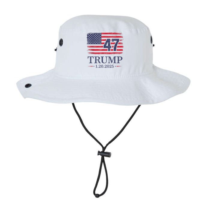 Donald Trump Inauguration Day 2025 47th President 47 Us Flag Legacy Cool Fit Booney Bucket Hat