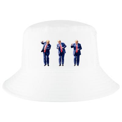 Donald Trump Is Your President Qr Trump Dance (2side) Cool Comfort Performance Bucket Hat