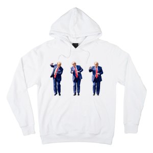 Donald Trump Is Your President Qr Trump Dance (2side) Hoodie