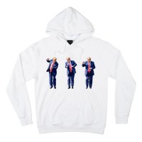 Donald Trump Is Your President Qr Trump Dance (2side) Hoodie