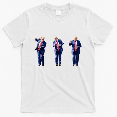 Donald Trump Is Your President Qr Trump Dance (2side) T-Shirt