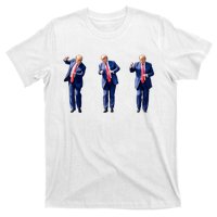 Donald Trump Is Your President Qr Trump Dance (2side) T-Shirt