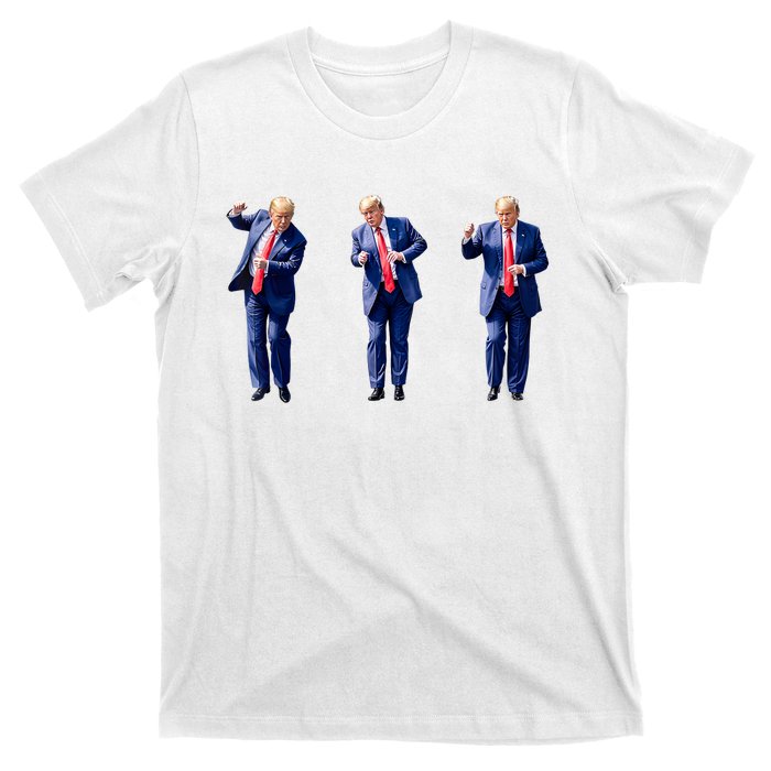 Donald Trump Is Your President Qr Trump Dance (2side) T-Shirt