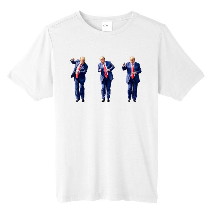 Donald Trump Is Your President Qr Trump Dance (2side) Tall Fusion ChromaSoft Performance T-Shirt