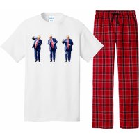 Donald Trump Is Your President Qr Trump Dance (2side) Pajama Set