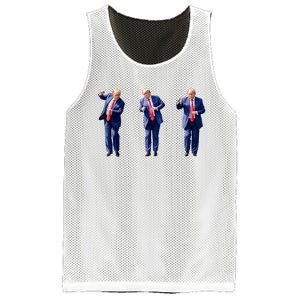 Donald Trump Is Your President Qr Trump Dance (2side) Mesh Reversible Basketball Jersey Tank