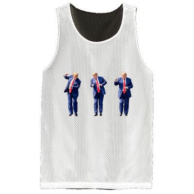 Donald Trump Is Your President Qr Trump Dance (2side) Mesh Reversible Basketball Jersey Tank