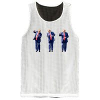 Donald Trump Is Your President Qr Trump Dance (2side) Mesh Reversible Basketball Jersey Tank