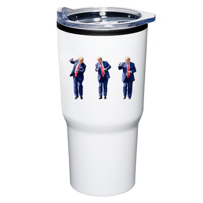 Donald Trump Is Your President Qr Trump Dance (2side) Tumbler