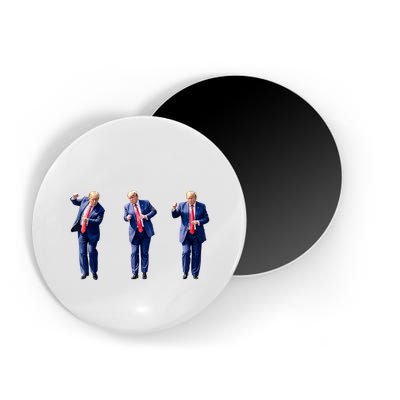 Donald Trump Is Your President Qr Trump Dance (2side) Magnet