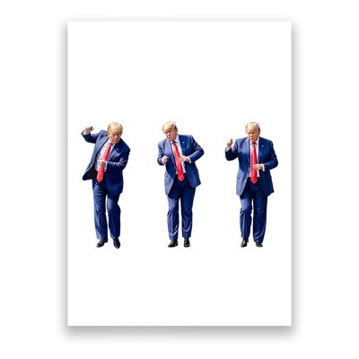 Donald Trump Is Your President Qr Trump Dance (2side) Poster